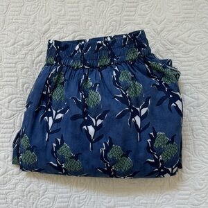 Victoria Dunn cobalt skirt L NWT